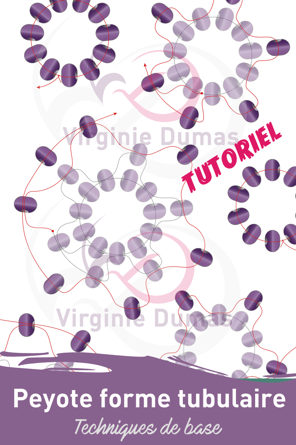 Tutoriel Peyote forme tubulaire