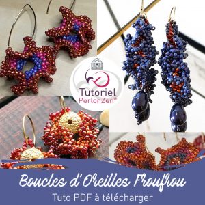 Tutoriel Boucles d'Oreilles Froufrous