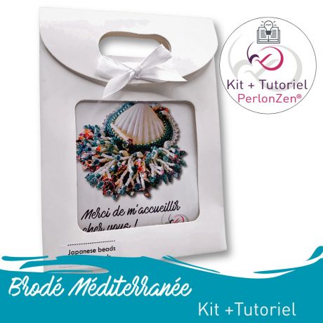 Kit + Tutoriel Brodé Méditerranée