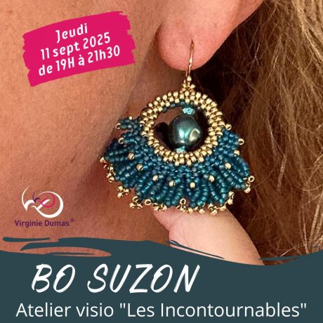 PerlonZoom Boucles d'Oreilles SUZON - 11/09/2025