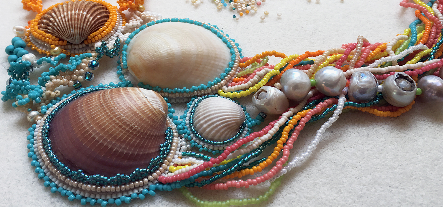 Collier Etreinte Marine